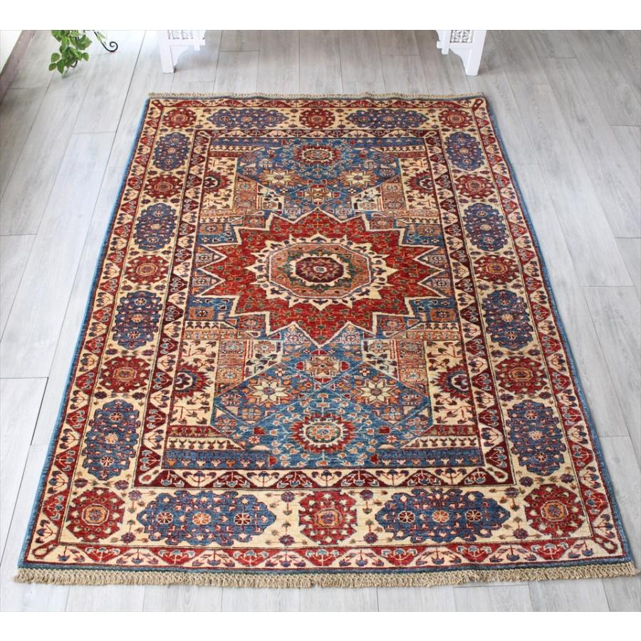 トルコ絨毯 マムルーク王朝のアンティークデザイン 2x149cmセッヂャーデ ブルー レッド Hal1418 インプレッションオブギャベ 通販 Yahoo ショッピング