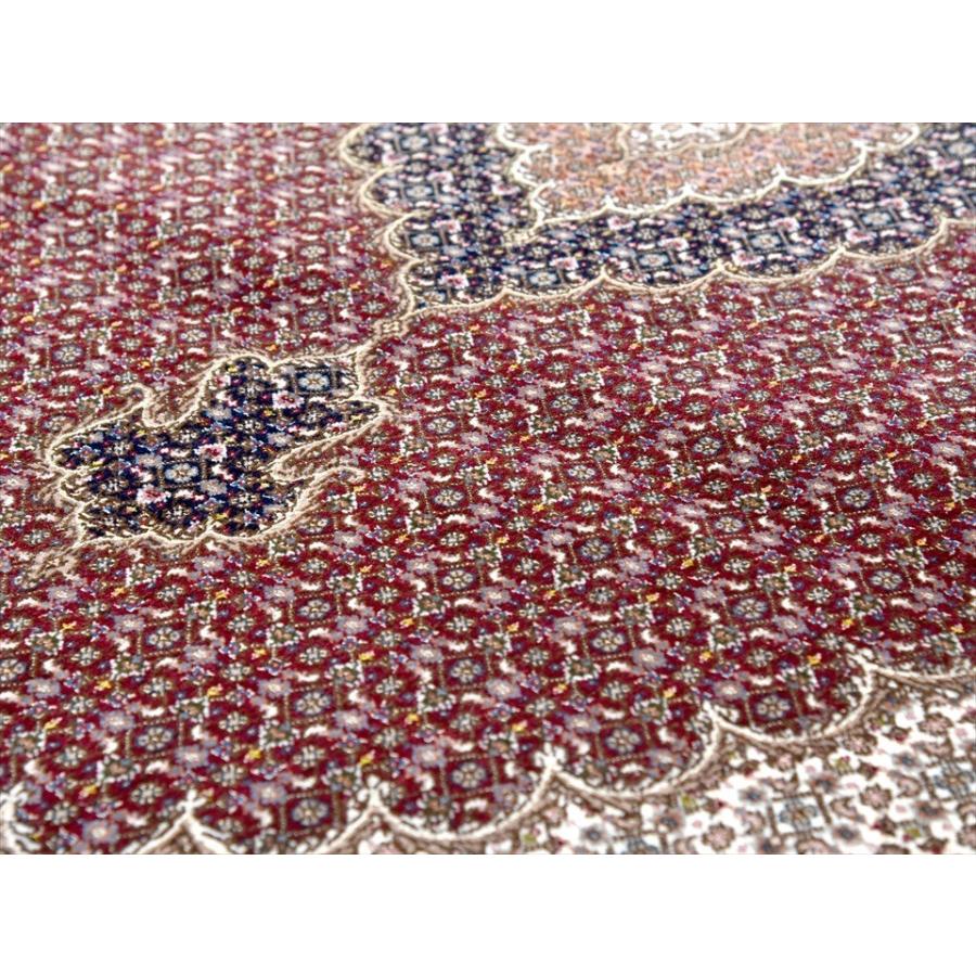 ペルシャ絨毯タブリーズ産 センターラグサイズ188x130cm ワイン ペルシャ絨毯タブリーズ産 センターラグサイズ188x130cm ワイン