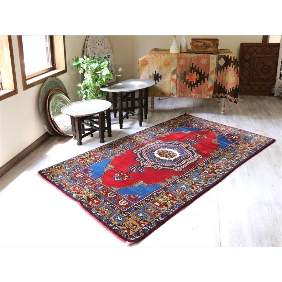 ヴィンテージラグ 絨毯 カイセリ ヴィンテージラグ トライバル トルコ/カイセリ地方 179x108cm