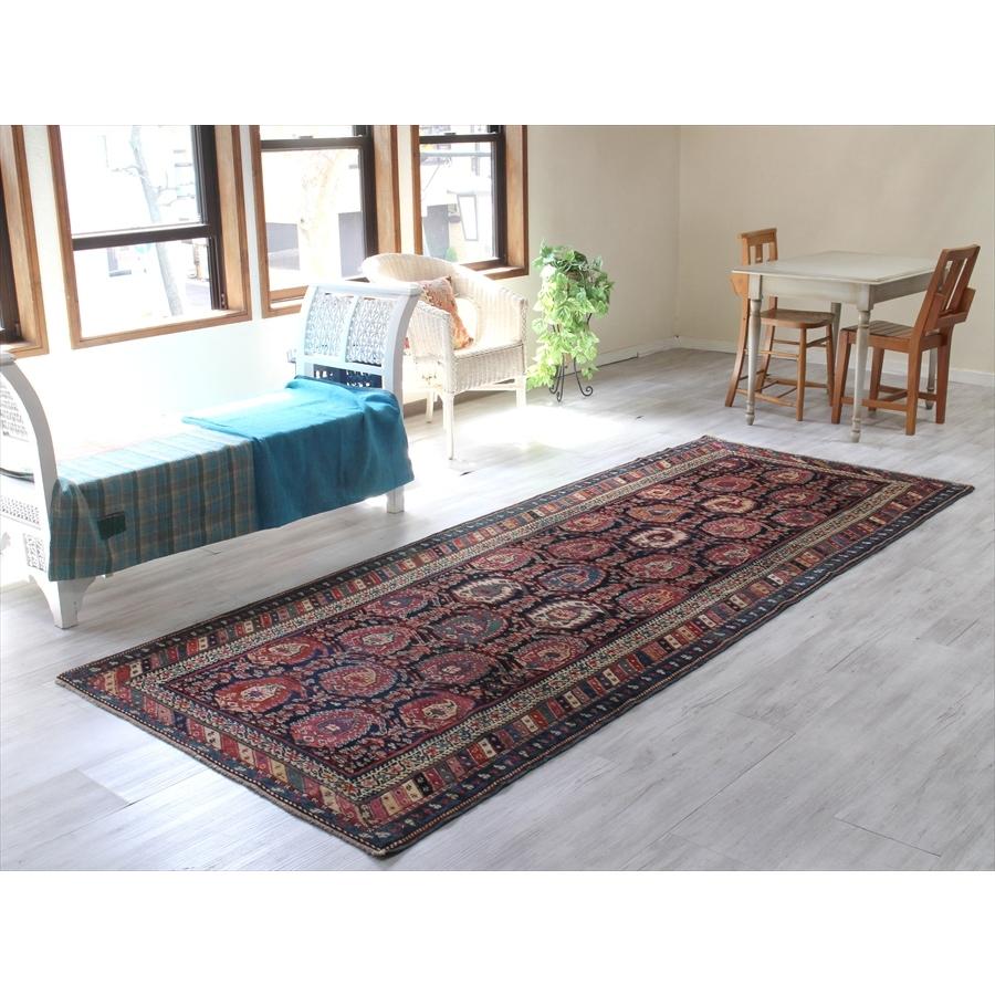 Antique South Caucasian Shahsavan Rug 313x126cm コーカサス地方のアンティークラグ シャーサバン | ブランド登録なし | 01