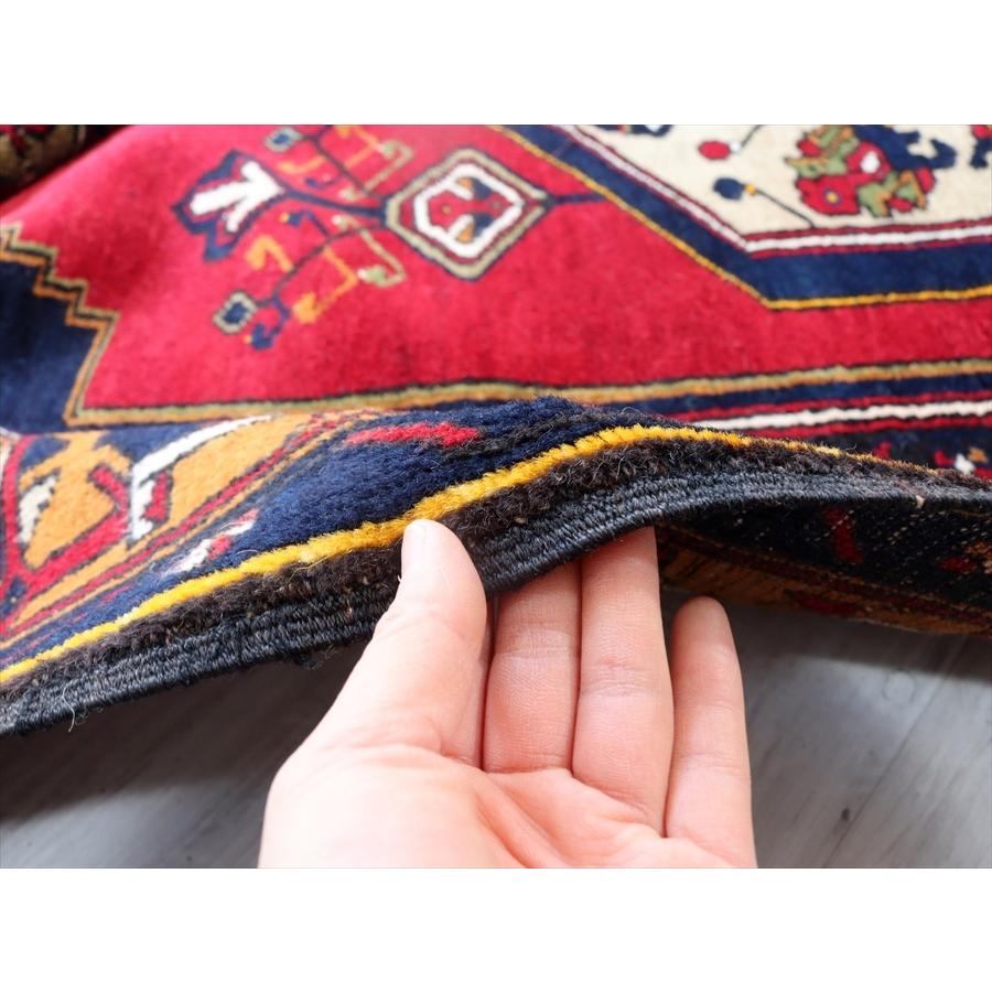 トライバルラグ/部族絨毯 コンヤ 228x114cm 白いメダリオン　タシュプナル　トルコ手織り絨毯 | ブランド登録なし | 07