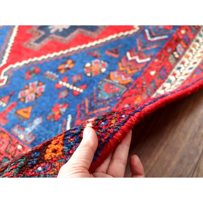 トライバルラグ　アフシャール　 206x161cm イラン南部シルジャン |  | 10