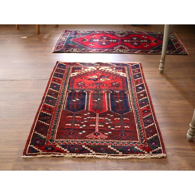 トルコ絨毯　ヴィンテージラグ　ドゥシュメアルトゥ 112x75cm |  | 03