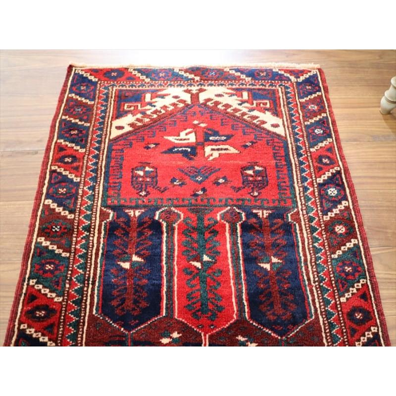 トルコ絨毯　ヴィンテージラグ　ドゥシュメアルトゥ 112x75cm |  | 04