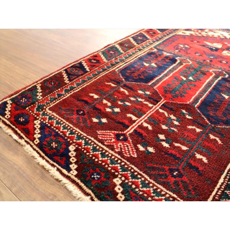 トルコ絨毯　ヴィンテージラグ　ドゥシュメアルトゥ 112x75cm |  | 05