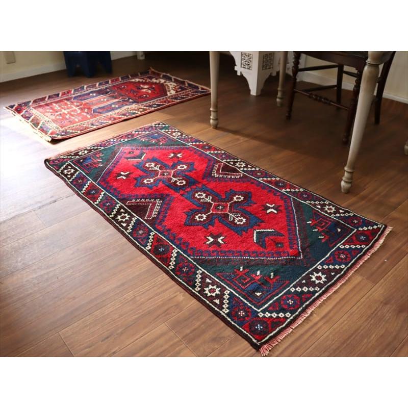 トルコ絨毯　ヴィンテージラグ　ドゥシュメアルトゥ 133x70cm |  | 01