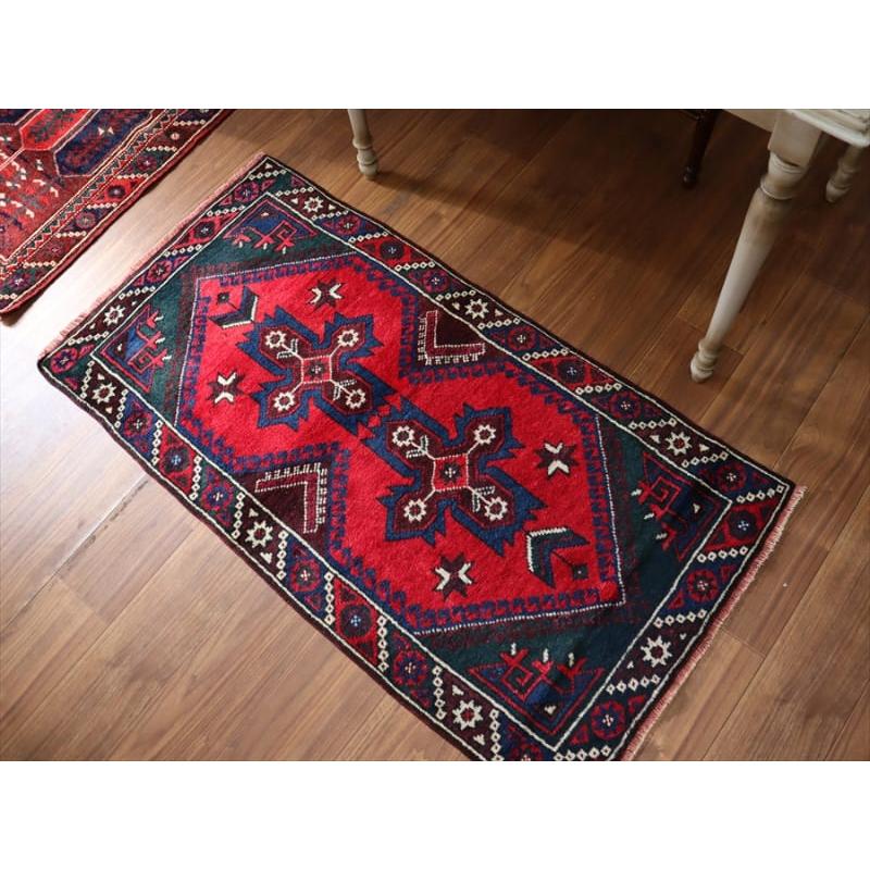 トルコ絨毯　ヴィンテージラグ　ドゥシュメアルトゥ 133x70cm |  | 03