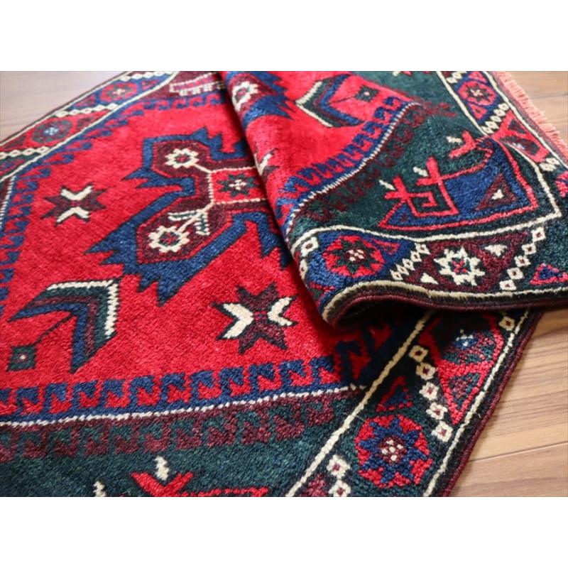 トルコ絨毯　ヴィンテージラグ　ドゥシュメアルトゥ 133x70cm |  | 04