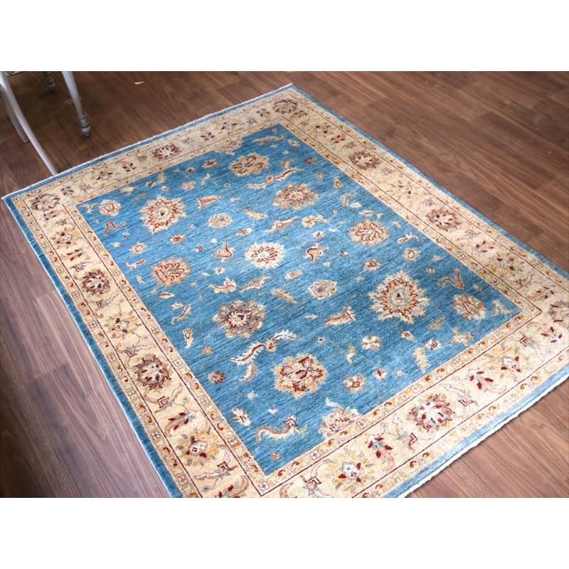 エリアラグ トルコじゅうたん　リプロダクト 196x150cm ウシャクデザイン ウール100％手織り/工芸品カーペット |  | 02