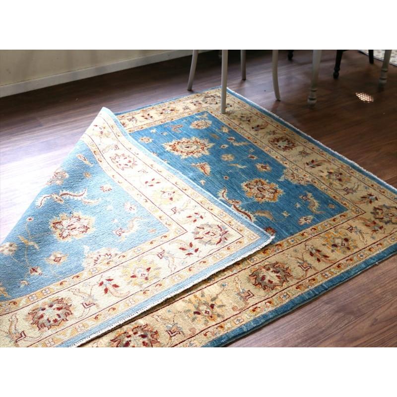 エリアラグ トルコじゅうたん　リプロダクト 196x150cm ウシャクデザイン ウール100％手織り/工芸品カーペット |  | 08