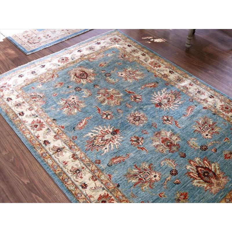 エリアラグ トルコじゅうたん　リプロダクト 178x126cm ウシャクデザイン ウール100％手織り/工芸品カーペット |  | 06