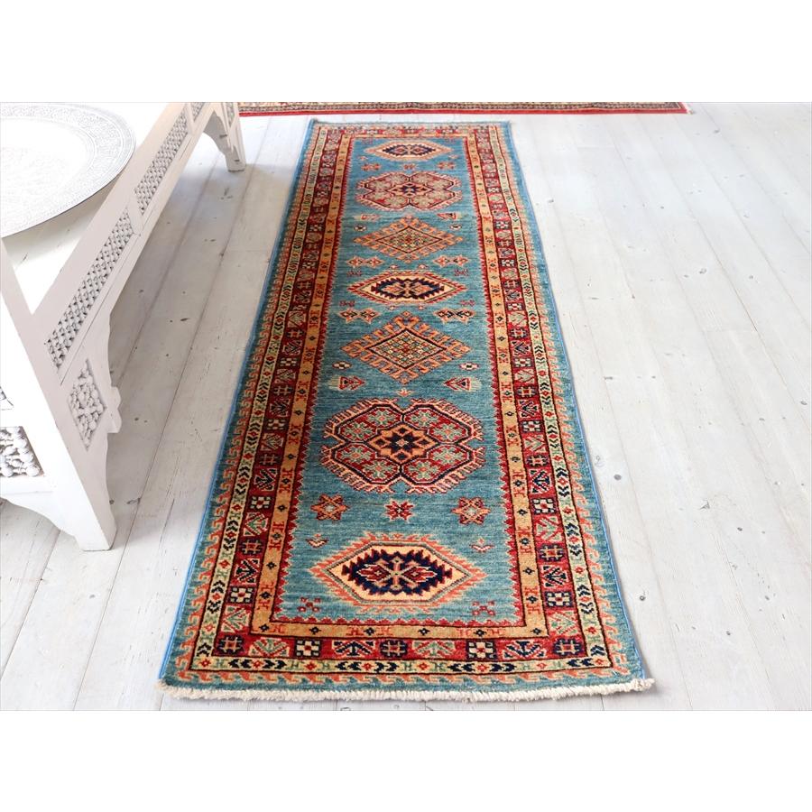 手織りじゅうたん リプロダクト 草木染 194x63cm コーカサス　シルヴァンデザイン | ブランド登録なし | 08