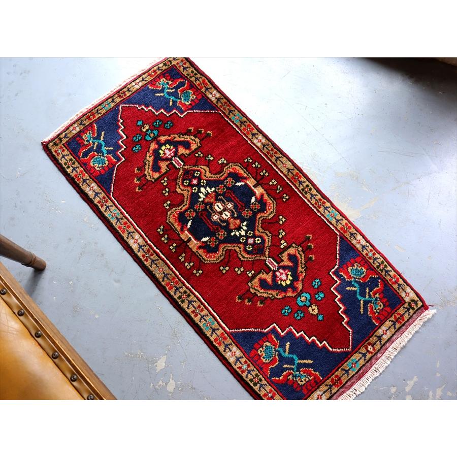 トルコ絨毯 ヤストゥク トライバルラグ 103x50cm コンヤ | ブランド登録なし | 02