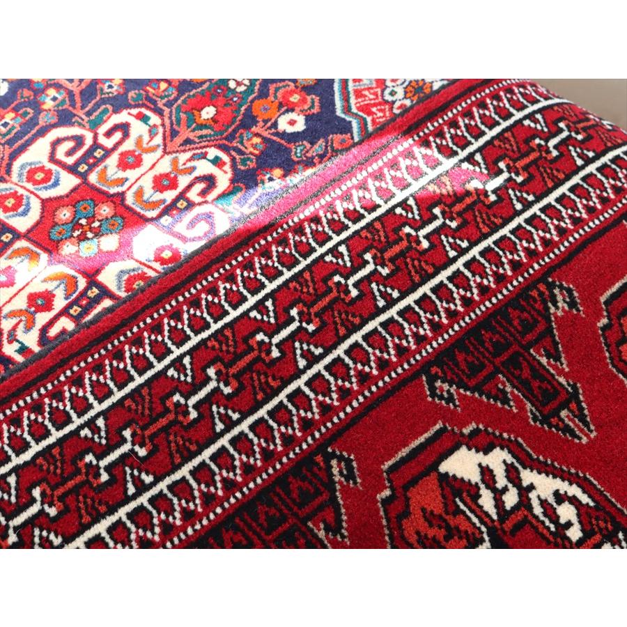 トライバルラグ トルクメン 190x64cm 連なる文様 | ブランド登録なし | 07