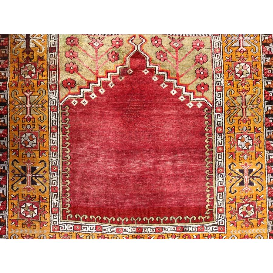 トルコ絨毯 オールドカーペット 166x129cm 赤いミフラープ | ブランド登録なし | 04