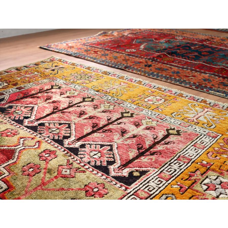 トルコ絨毯 オールドカーペット 166x129cm 赤いミフラープ | ブランド登録なし | 09