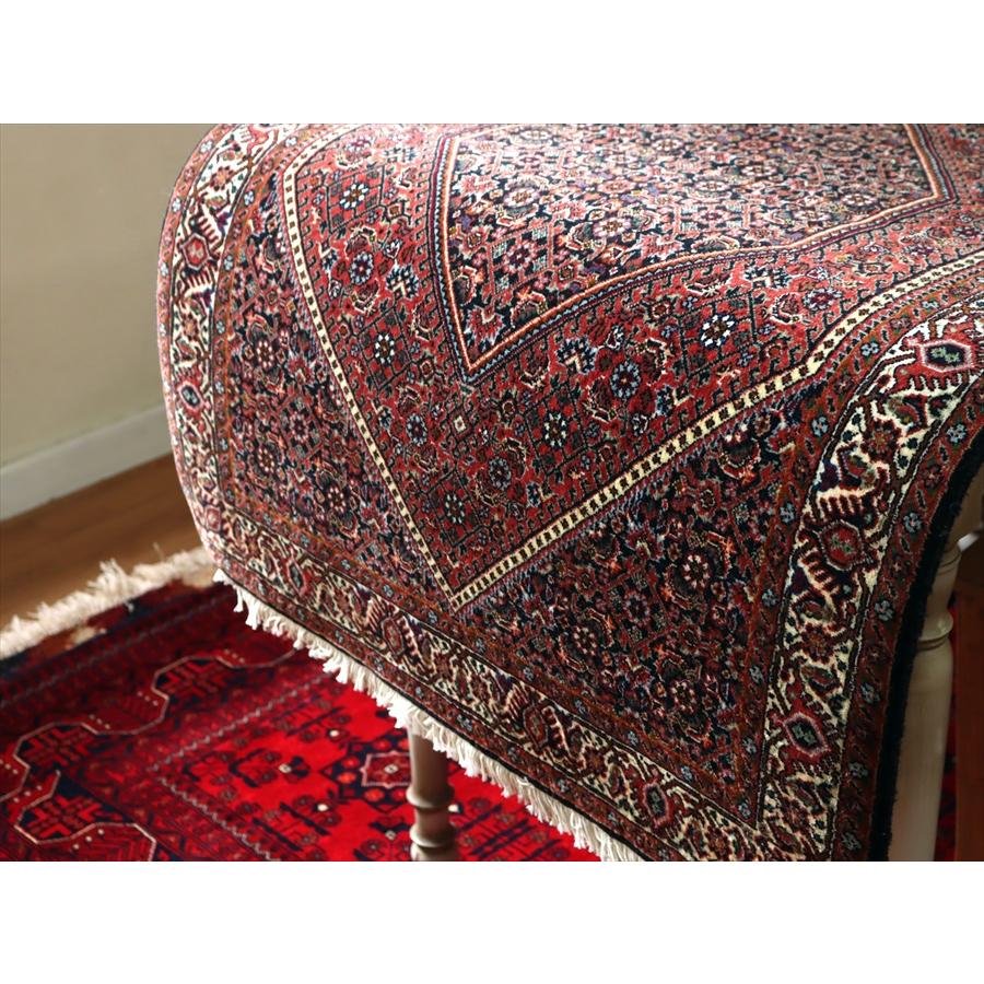 トライバルラグ ビジャール 106x76cm 六角形のメダリオン レッド | ブランド登録なし | 06