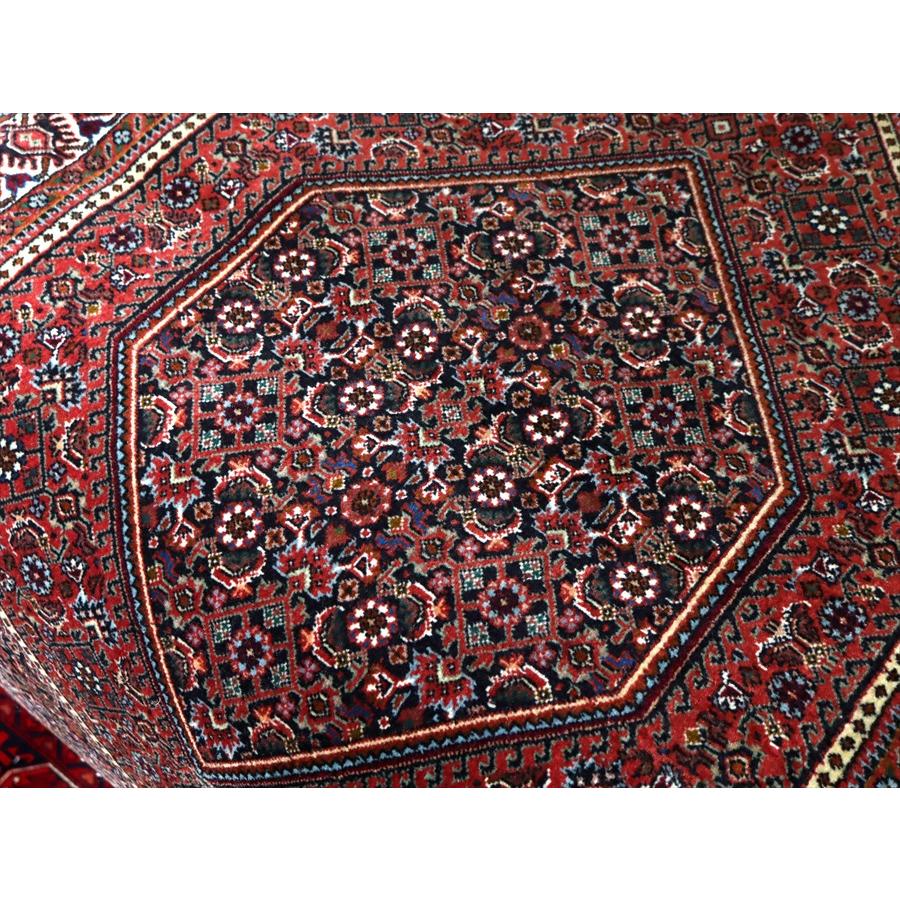 トライバルラグ ビジャール 106x76cm 六角形のメダリオン レッド | ブランド登録なし | 07