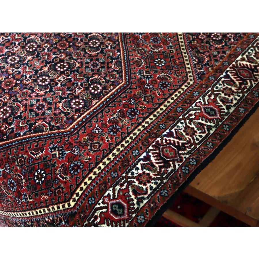 トライバルラグ ビジャール 106x76cm 六角形のメダリオン レッド | ブランド登録なし | 08