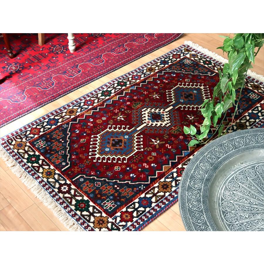 トライバルラグ ヤラメ 133x82cm ３つのメダリオン | ブランド登録なし | 06