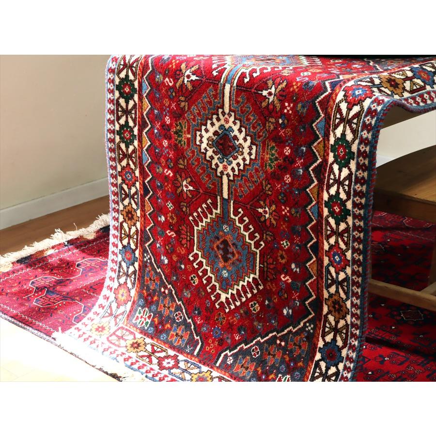 トライバルラグ ヤラメ 133x82cm ３つのメダリオン | ブランド登録なし | 07