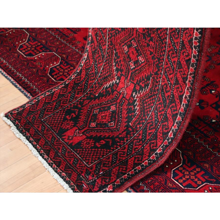 トライバルラグ バルーチ 189x44cm ランナーサイズ