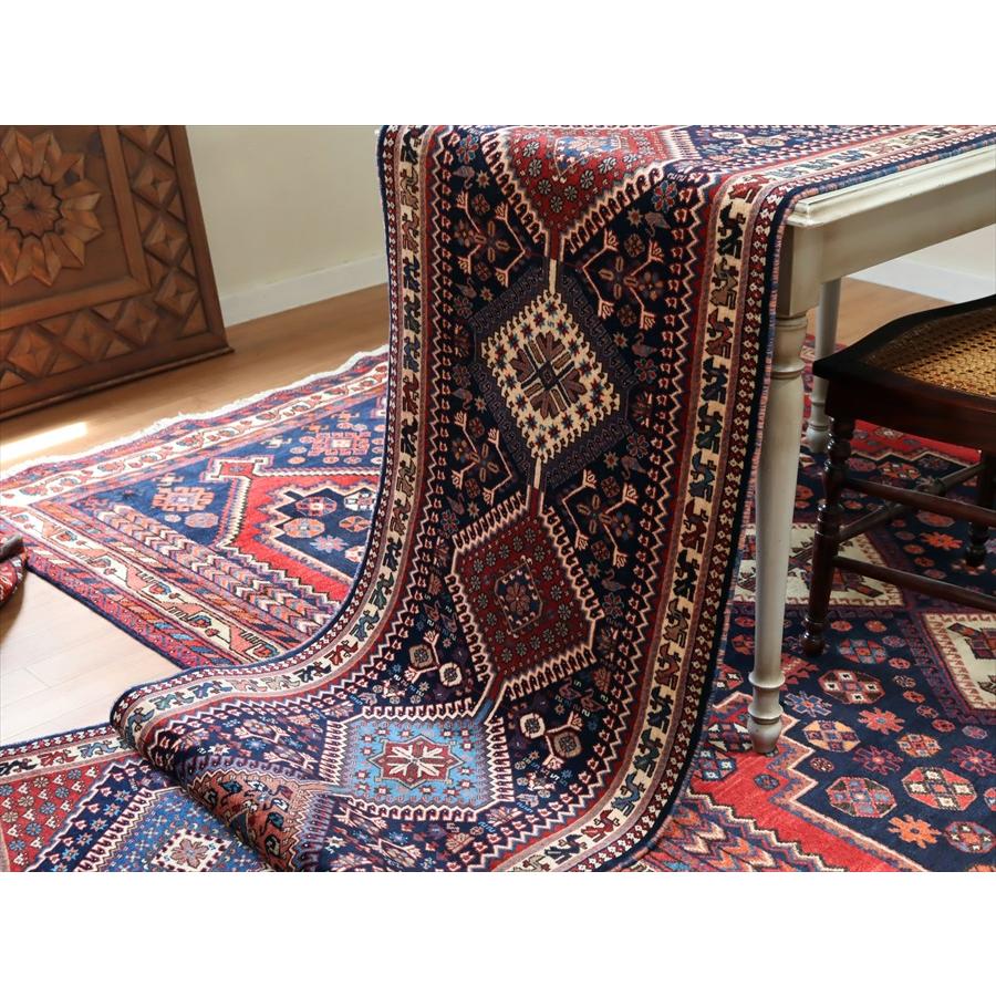 手織り絨毯 ヤラメ 286x65cm ９つのメダリオン | ブランド登録なし | 09