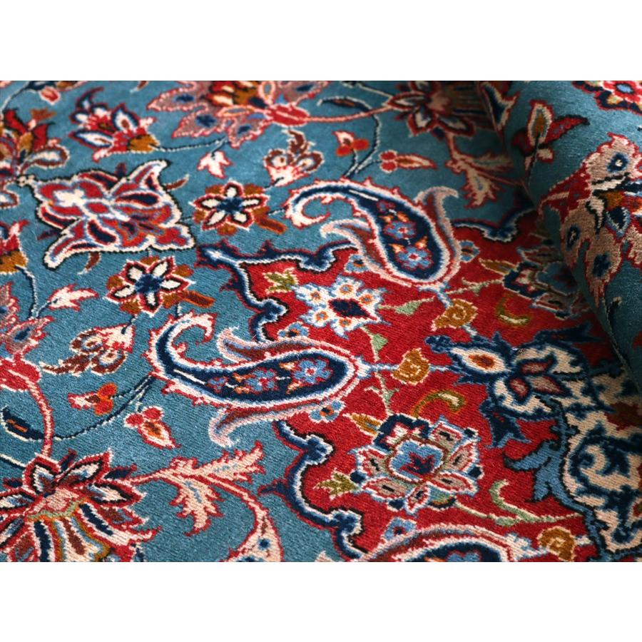 手織り絨毯 イスファハーン 223x158cm 花のアラベスク | ブランド登録なし | 11