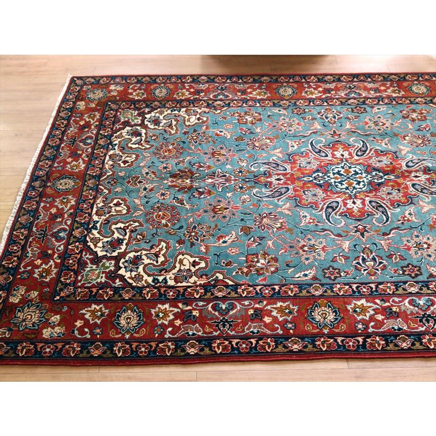 手織り絨毯 イスファハーン 223x158cm 花のアラベスク | ブランド登録なし | 03