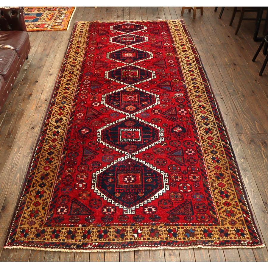 クルディッシュ 部族絨毯 360x162cm 大きなランナー | ブランド登録なし