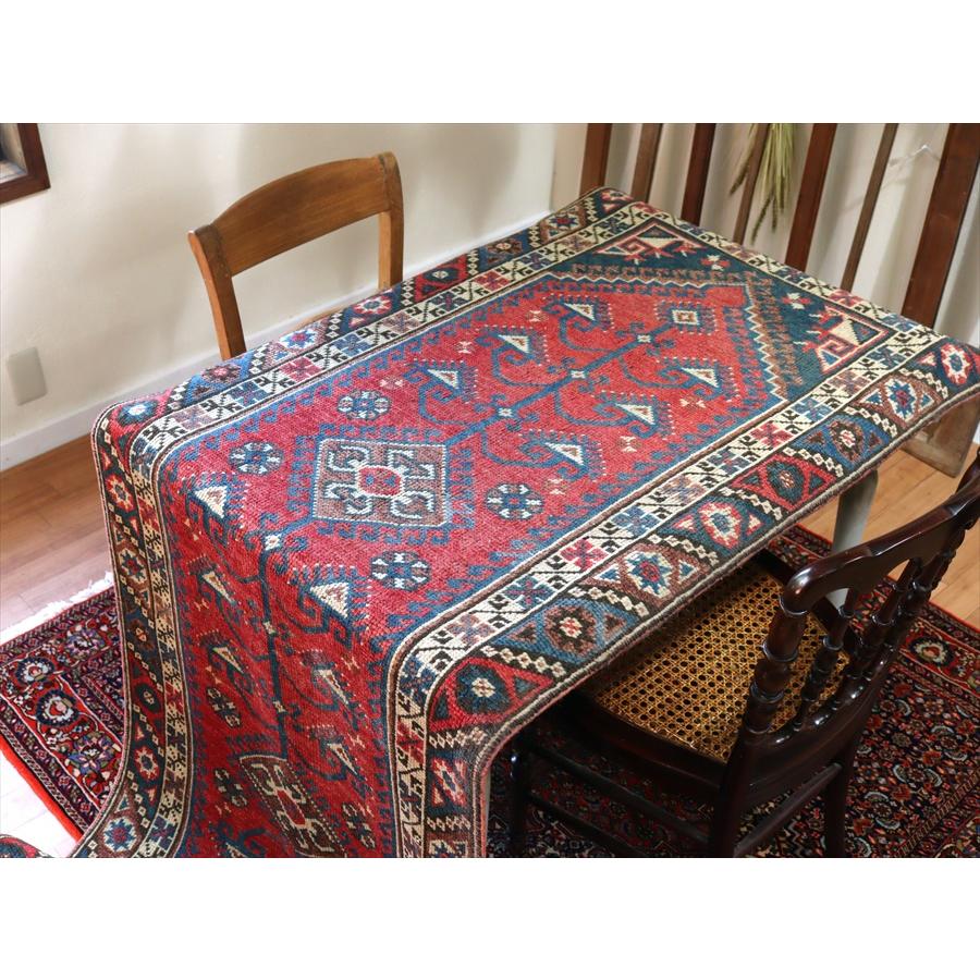 トルコの手織り絨毯 ドゥシュメアルトゥ 299x77cm メダリオンから生える生命の樹 | ブランド登録なし | 02