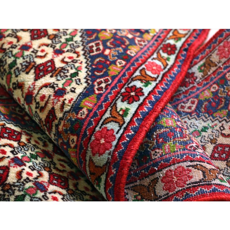 手織り絨毯 ビジャール 258x48cm 小花とメダリオン | ブランド登録なし | 08