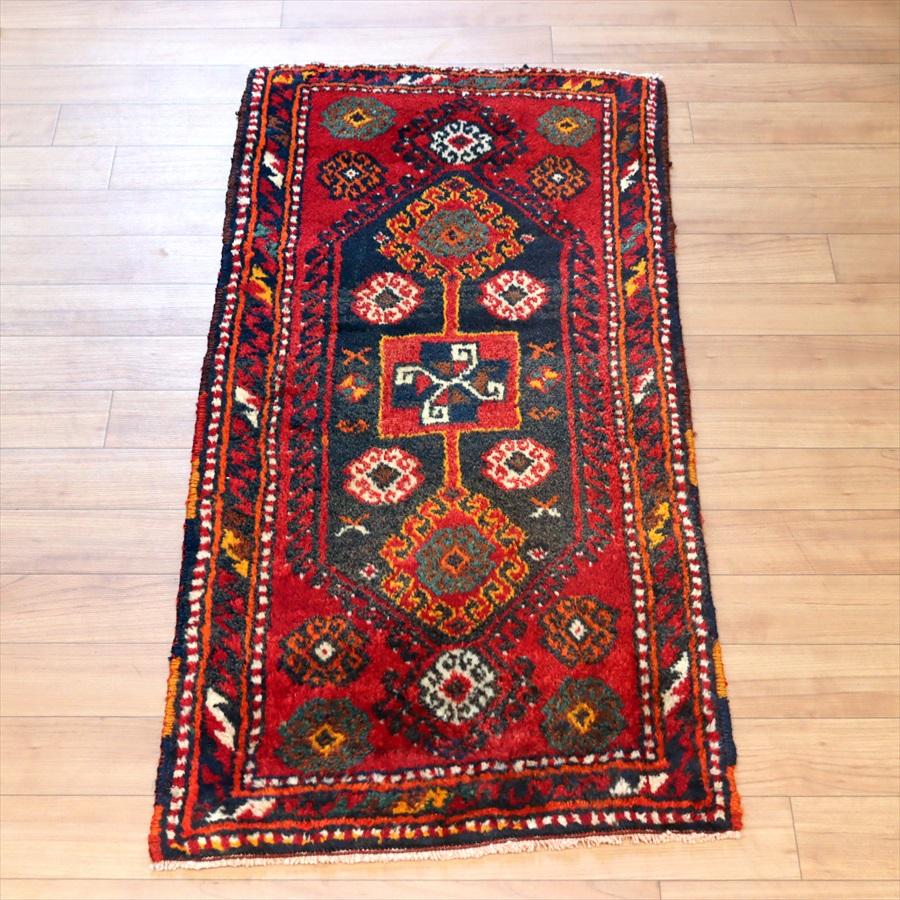 トライバルラグ トルコ　マラテヤ 98x48cm ヤストゥク ヴィンテージ 手織り絨毯 | ブランド登録なし