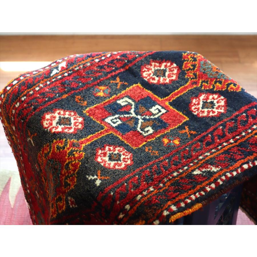 トライバルラグ トルコ　マラテヤ 98x48cm ヤストゥク ヴィンテージ 手織り絨毯 | ブランド登録なし | 03