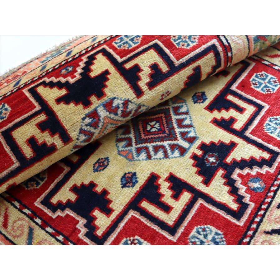 スターカザック コーカサス地方の伝統柄 83x69cm 手織りじゅうたん 細かな織り地 | ブランド登録なし | 04