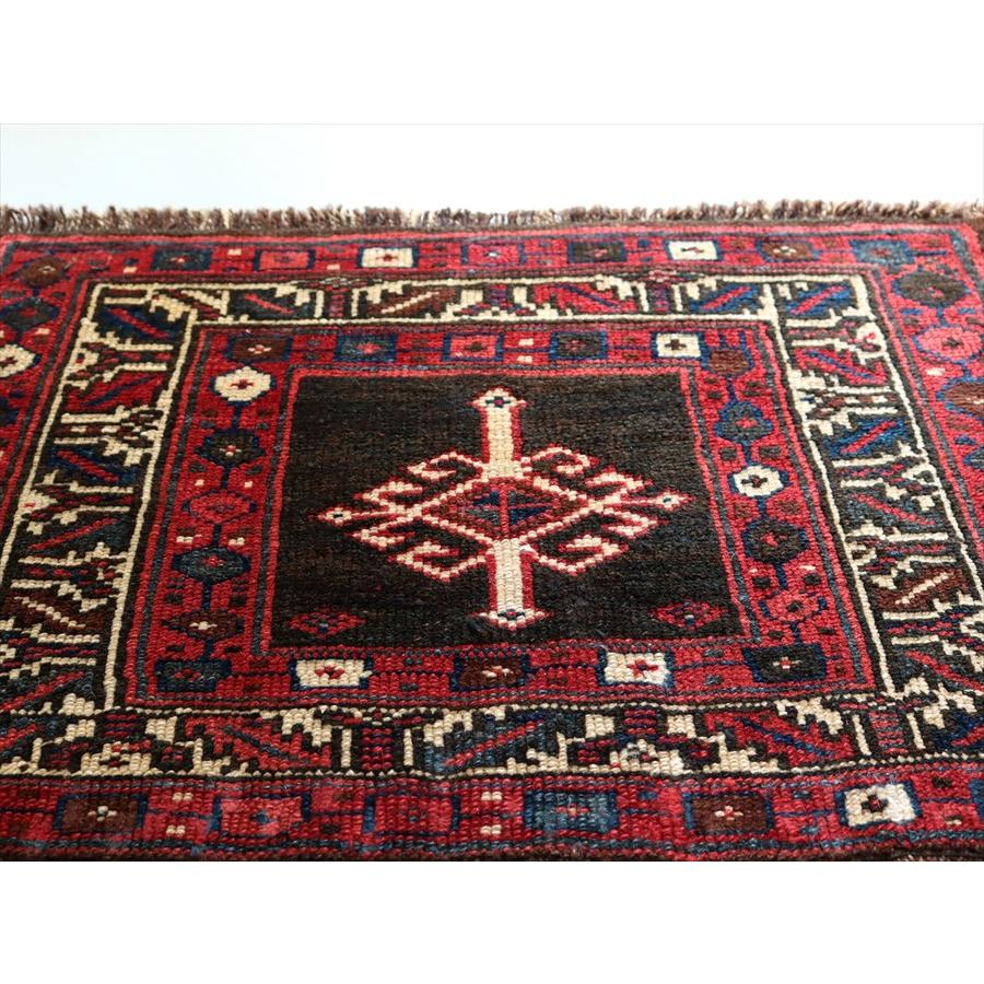 オールドラグ 荷物用のサドルバッグからのカット 40x62cm シャーサバン族 トライバルラグ | ブランド登録なし | 02