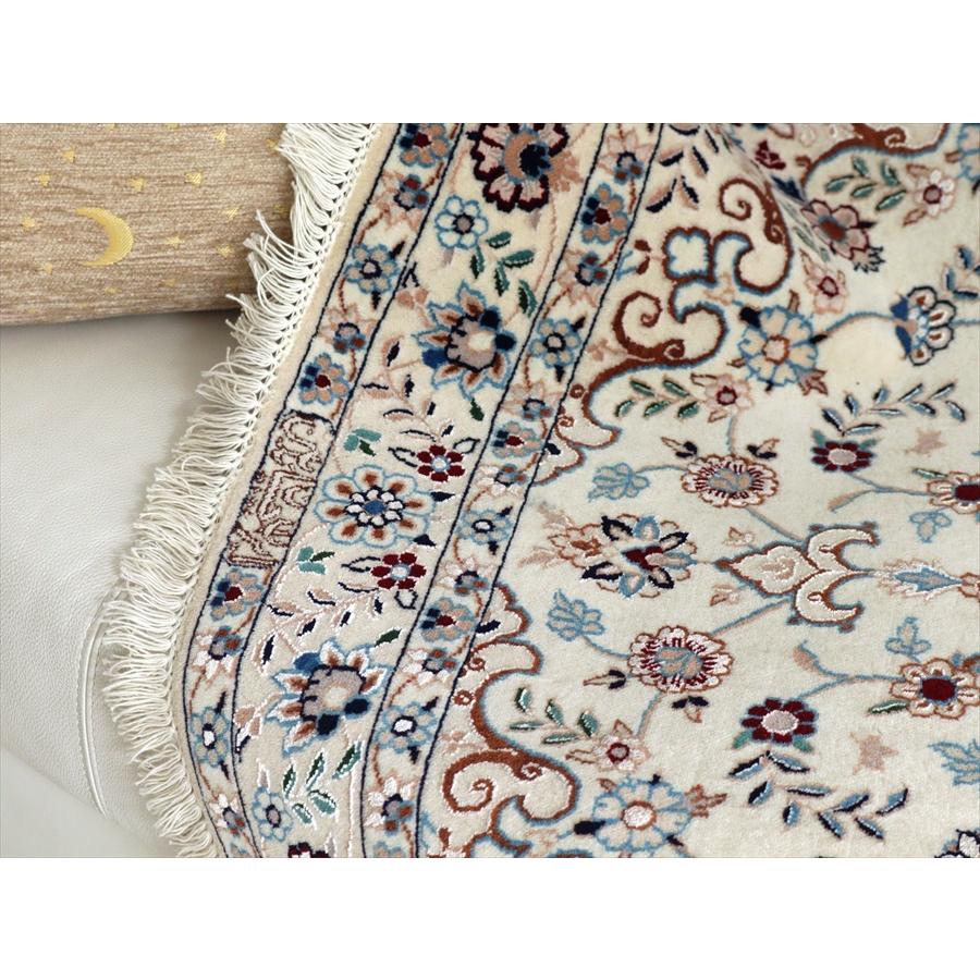 ペルシャ絨毯 ナイン ハビビアン工房 104x101cm スクエアサイズ | ブランド登録なし | 10