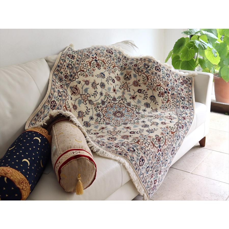 ペルシャ絨毯 ナイン ハビビアン工房 104x101cm スクエアサイズ | ブランド登録なし | 12