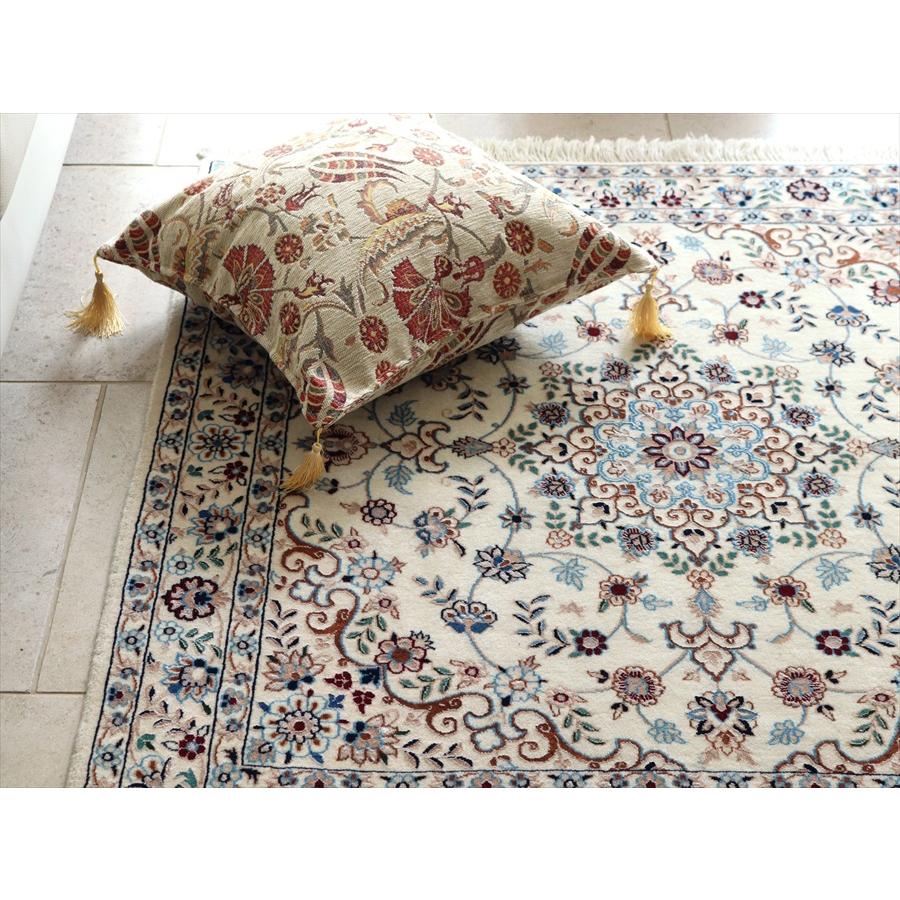 ペルシャ絨毯 ナイン ハビビアン工房 104x101cm スクエアサイズ | ブランド登録なし | 03