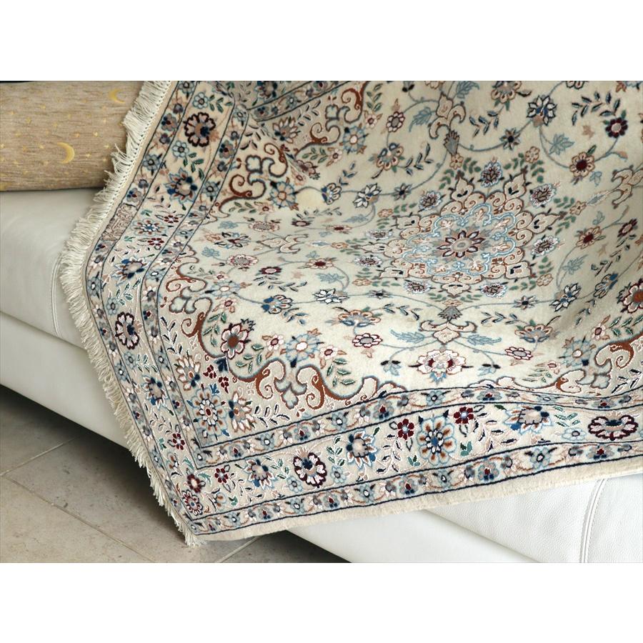 ペルシャ絨毯 ナイン ハビビアン工房 104x101cm スクエアサイズ | ブランド登録なし | 07