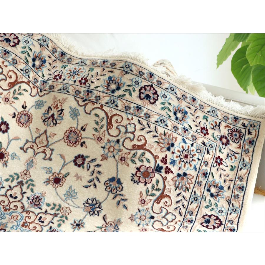 ペルシャ絨毯 ナイン ハビビアン工房 104x101cm スクエアサイズ | ブランド登録なし | 08