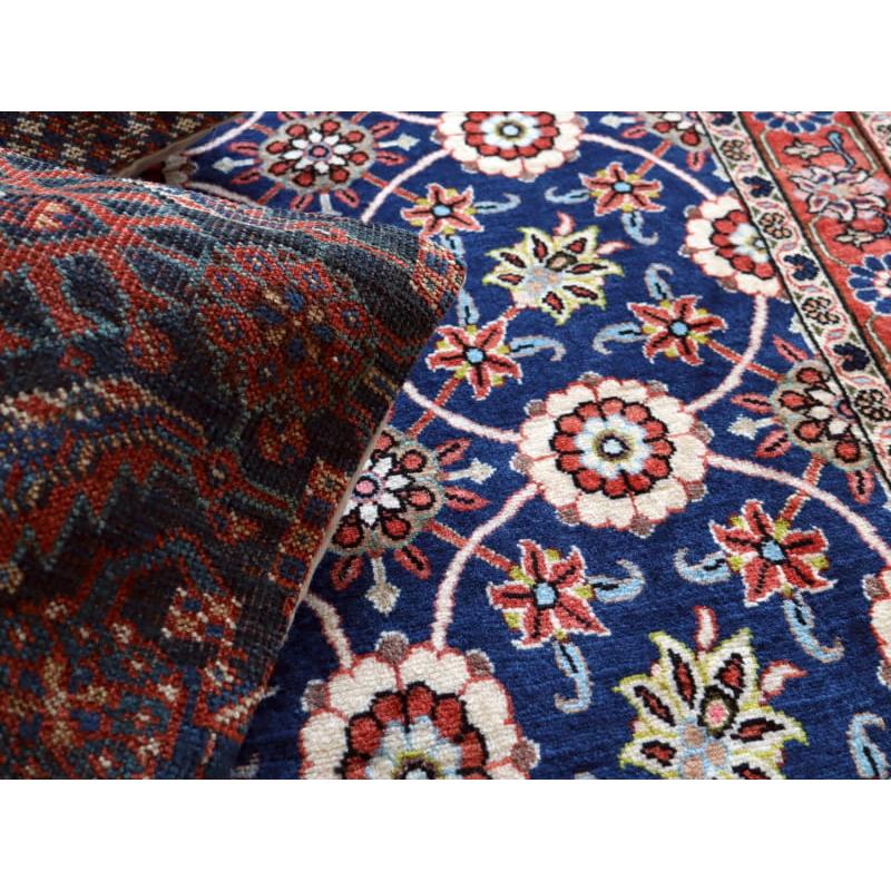 ペルシャ絨毯 ヴェラミン　手織りラグ 157x106cm 円形のラティス　花束 |  | 11