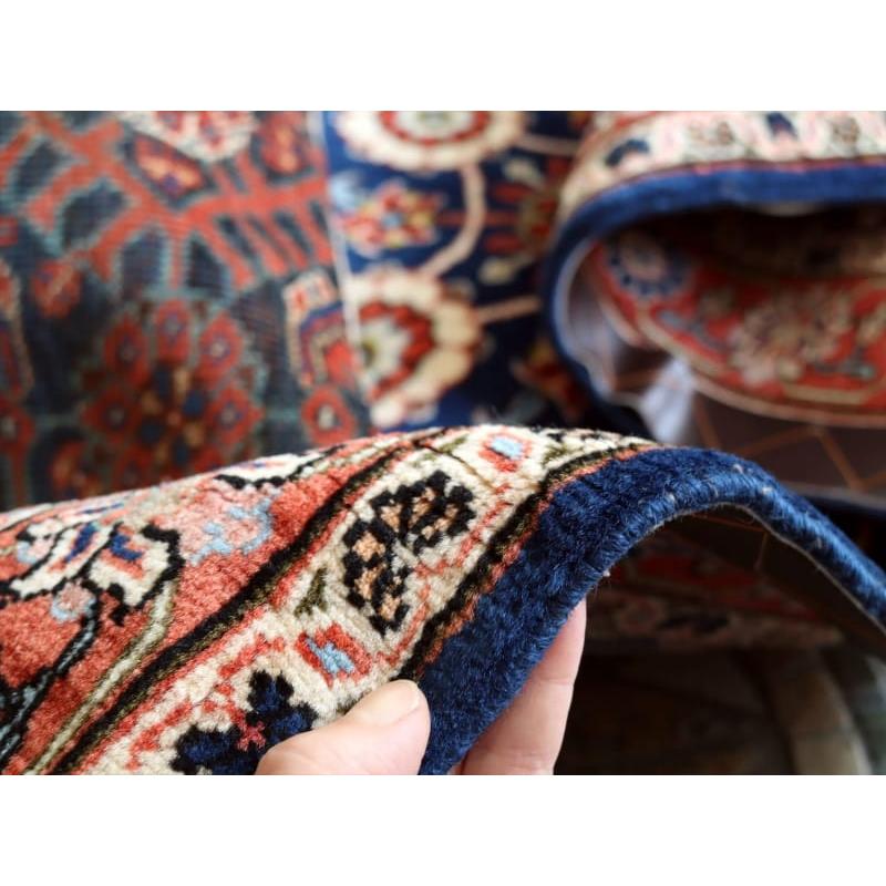 ペルシャ絨毯 ヴェラミン　手織りラグ 157x106cm 円形のラティス　花束 |  | 14