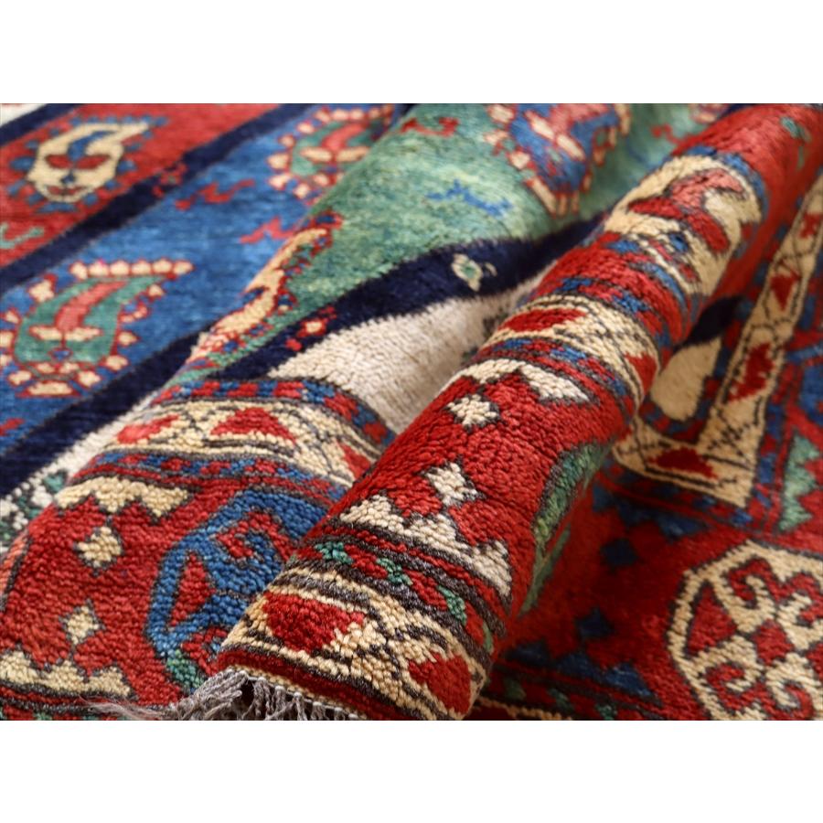 草木染手織りラグ 198x154cm コーカサスデザイン　タリシュ | ブランド登録なし | 06