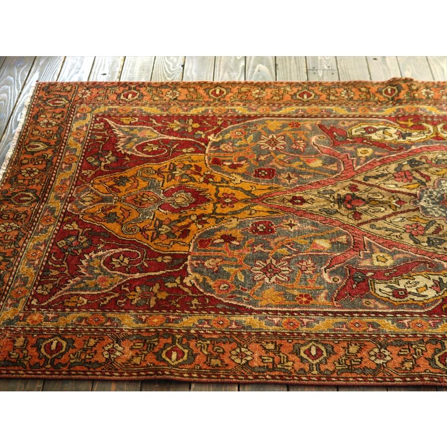 部族絨毯 チョルム 213x124cm 花形のメダリオン | ブランド登録なし | 02