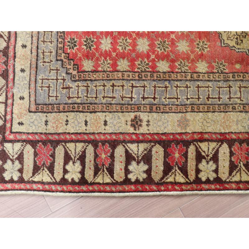 トライバルラグ トルコ絨毯 手織り 162x106cm アナトリア南部ブルドゥル産 |  | 10