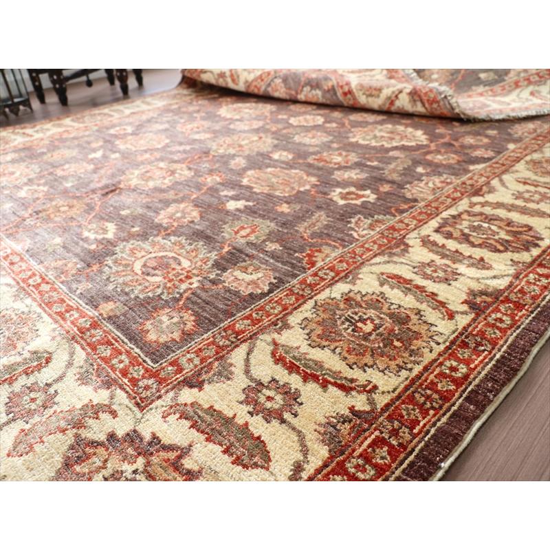 トルコ絨毯　宮廷を飾った１６世紀のウシャクじゅうたんデザイン  231x177cm  伝統柄 ウール100％手織り/工芸品カーペット | ブランド登録なし | 12