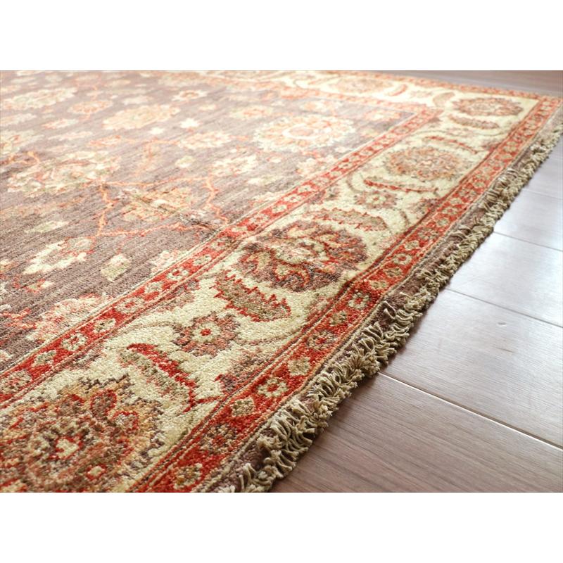 トルコ絨毯　宮廷を飾った１６世紀のウシャクじゅうたんデザイン  231x177cm  伝統柄 ウール100％手織り/工芸品カーペット | ブランド登録なし | 06