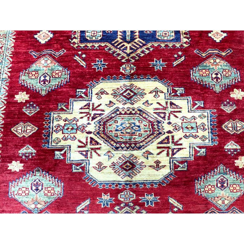 トルコ絨毯 手織りラグ   228x171cm  レッド　リプロダクト　コーカサス地方の伝統柄 | ブランド登録なし | 08