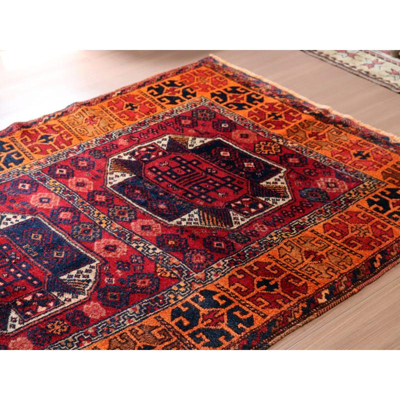 トライバルラグ 手織り絨毯 トルコ 235x123cm アンテップ クルディッシュ | ブランド登録なし | 02